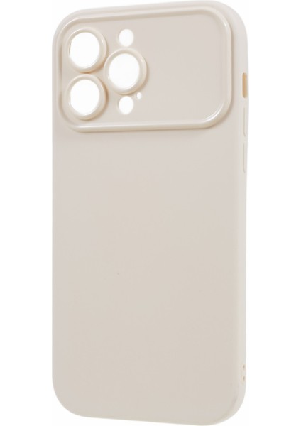 iPhone13 Pro Max Yumuşak Tpu Telefon Kasası Koruyucu Kapak (Hassas Arka Lens Kesimi) Için Mat Cep Telefonu Kabuğu-Beyaz (Yurt Dışından)