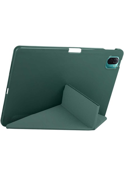 Xiaomi Mi Pad 5 / Mi Pad 5 Pro Kılıf Kalem Bölmeli Silikon Smart Cover Tablet Kılıfı modelleri