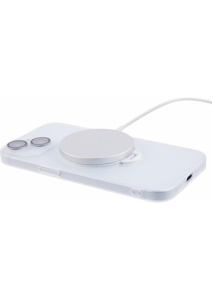 iPhone14 Plus Case Kickstand Hard Pc Arka Kapak Magsafe-Şeffaf ile Uyumlu (Yurt Dışından) fırsatları