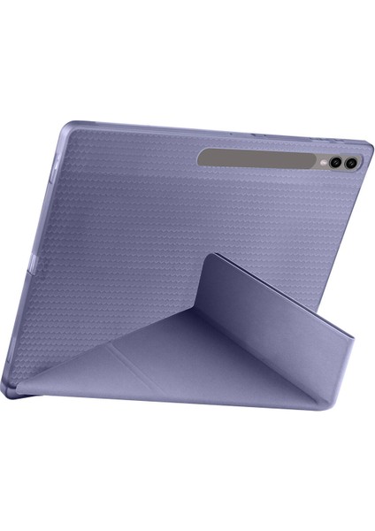 Samsung Galaxy Tab S9 Ultra X910 14.6 Inç Kılıf Kalem Bölmeli Silikon Smart Cover Tablet Kılıfı