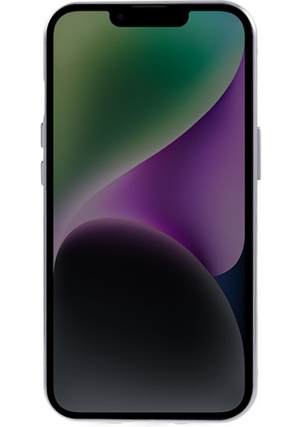 iPhone14 Manyetik Adsorpsiyon Çerçevesi+Temperli Cam Telefon Kapak Silver (Yurt Dışından)