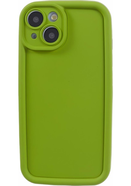 iPhone15 Kılıf Anti-Drop Için Dy Serisi Ka Tpu Cep Telefon Kabuğu (Hassas Kesim) -Matcha Green (Yurt Dışından)