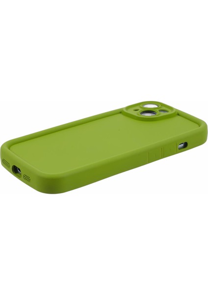 iPhone15 Kılıf Anti-Drop Için Dy Serisi Ka Tpu Cep Telefon Kabuğu (Hassas Kesim) -Matcha Green (Yurt Dışından)