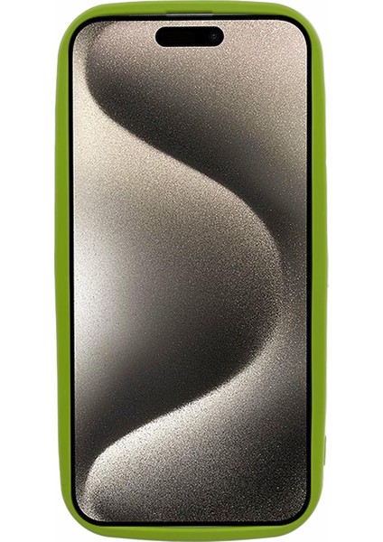 iPhone15 Kılıf Anti-Drop Için Dy Serisi Ka Tpu Cep Telefon Kabuğu (Hassas Kesim) -Matcha Green (Yurt Dışından)