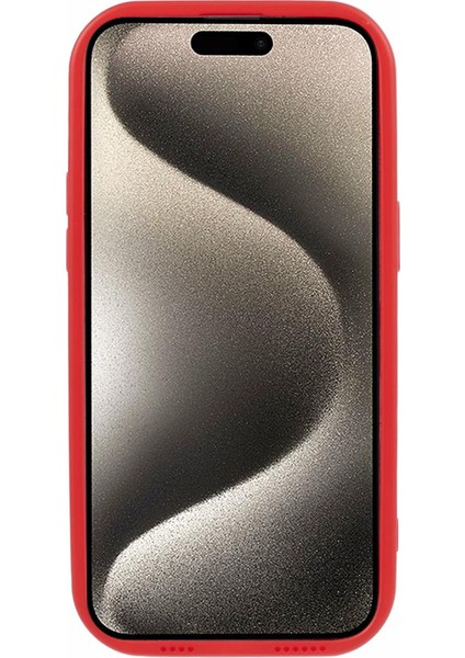 iPhone15 Pro Tpu Kılıfı Içbükey Dışbükey Şekli Şok Geri Emme Kapak Kırmızısı (Yurt Dışından) indirimleri