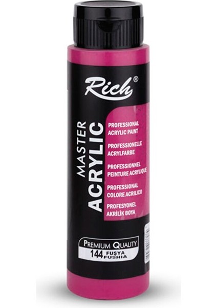 Master Akrilik Boya 500 cc - Fuşya 144