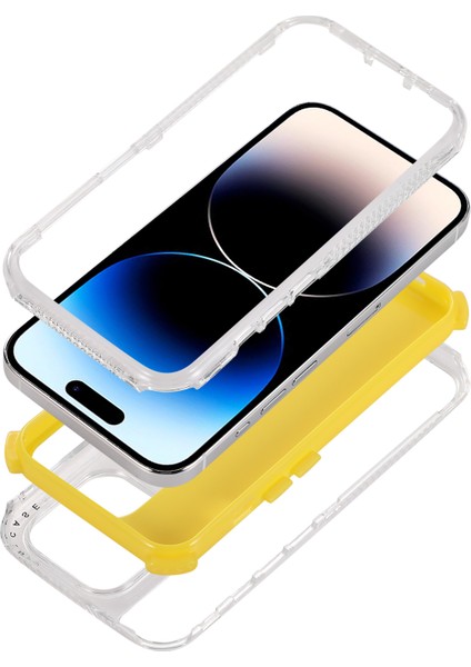 iPhone15 Pro Max Max Soyunabilen 3'ü Damla Koşullu Kılıf Pc+Tpu Telefon Kapak Black (Yurt Dışından)