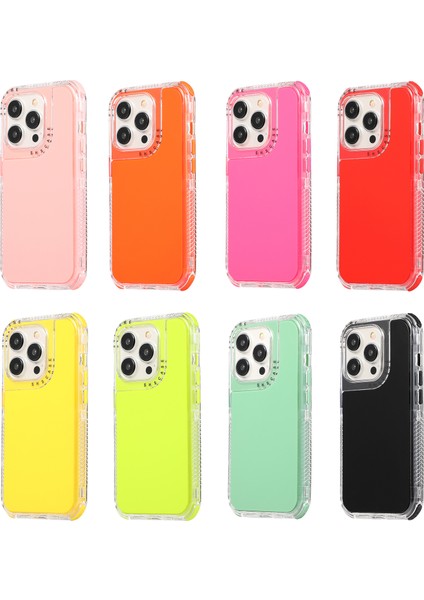 iPhone15 Pro Max Max Soyunabilen 3'ü Damla Koşullu Kılıf Pc+Tpu Telefon Kapak Black (Yurt Dışından)