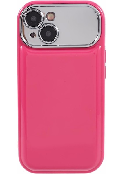 iPhone15 Vaka Elektrapan Lens Çerçevesi Tpu Telefon Kapağı (Hassas Kesim) Için Hyt Serisi -Rose (Yurt Dışından) fiyatları