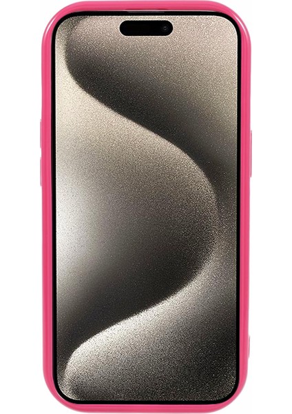 iPhone15 Vaka Elektrapan Lens Çerçevesi Tpu Telefon Kapağı (Hassas Kesim) Için Hyt Serisi -Rose (Yurt Dışından) indirimleri