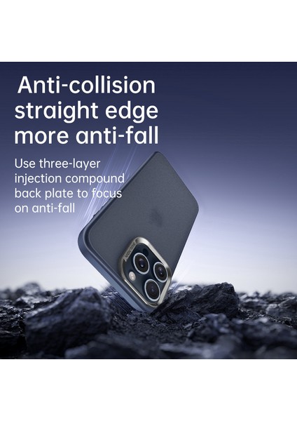 iPhone15 Pro Case Anti-Fall Pc+Tpu Telefon Geri Kabuk Black (Yurt Dışından) modelleri