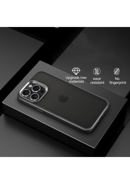 iPhone15 Pro Case Anti-Fall Pc+Tpu Telefon Geri Kabuk Black (Yurt Dışından) fırsatları