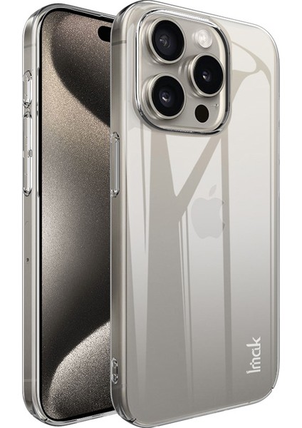 iPhone15 Pro Case Hard Pc Kapağı Anti-Çizelge Telefon Kabuğu Için Crystal Case Iı Pro (Yurt Dışından)