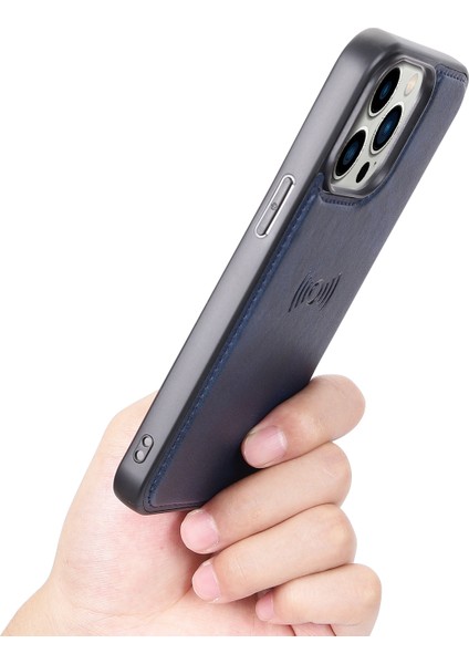 iPhone15 Pro Pu Deri+Tpu Cüzdan Stand Kapağı Çıkarılabilir Manyetik Telefon Kılıf Mavisi (Yurt Dışından) indirimleri