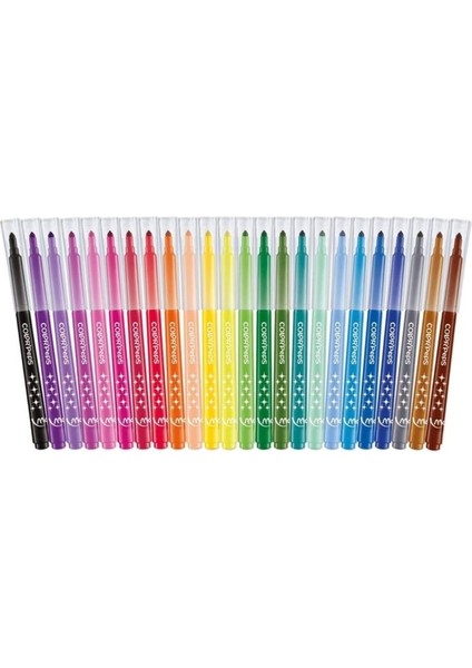 Color Peps Long Life Keçeli Kalem 24 Renk