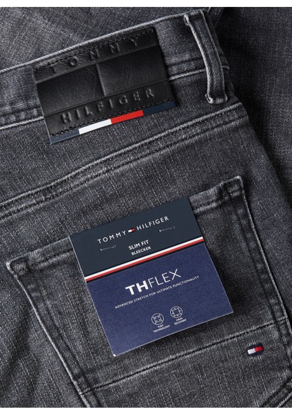 Tommy Hilfiger Normal Bel Normal Paça Slim Fit Erkek Denim Pantolon MW0MW33965