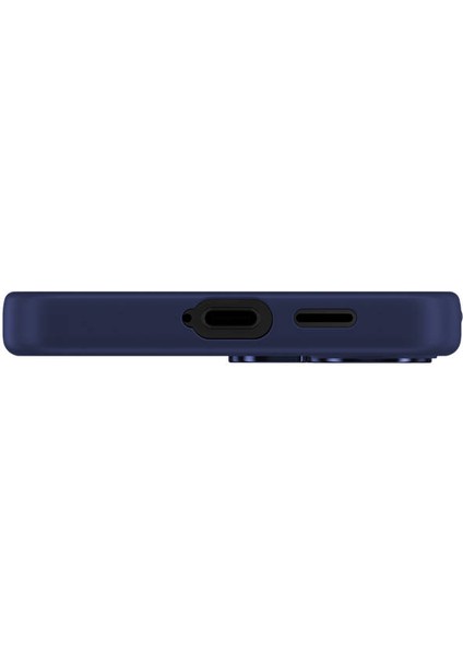 Galaxy S24 Uyumlu Kılıf Magsafe Şarj Özellikli Şeffaf Arka Yüzey Benks Magclap Tpu Çerçeve Mavi