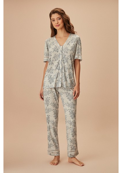 Young Mother Maskülen Pijama Takımı