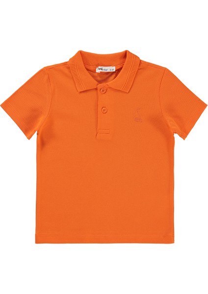 Erkek Çocuk Tişört 2-5 Yaş Oranj