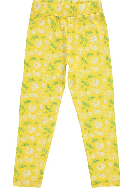 Kız Çocuk Tayt 6-9 Yaş Ananas