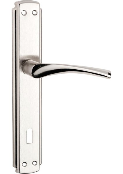 Koral Bravo Nikel Saten Oda Kapı Kolu