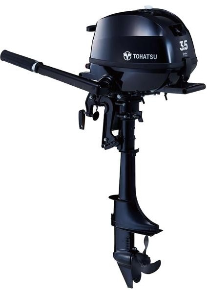Motor 3.5hp Uzun Şaft Manuel Bot Motoru