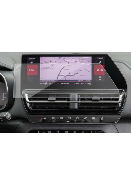 Citroen C5 Aircross 10 Inç Mat Ekran Koruyucu Multimedya