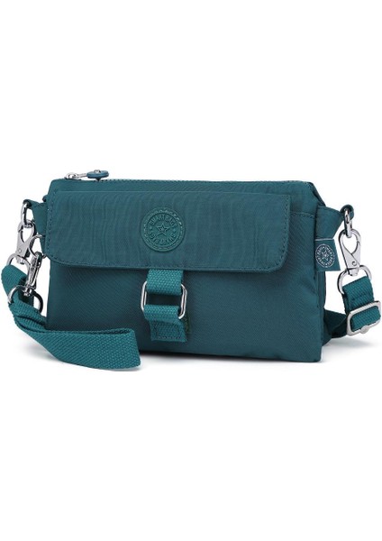 Krinkıl Kumaş Mini Çapraz Çanta BC 1147 - Koyu Yeşil fiyatları