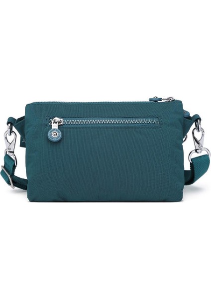 Krinkıl Kumaş Mini Çapraz Çanta BC 1147 - Koyu Yeşil modelleri