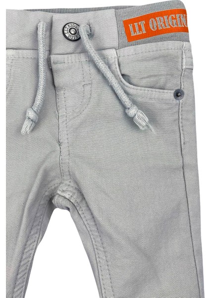 Fit Jean Bebek Pantolon Açık Gri