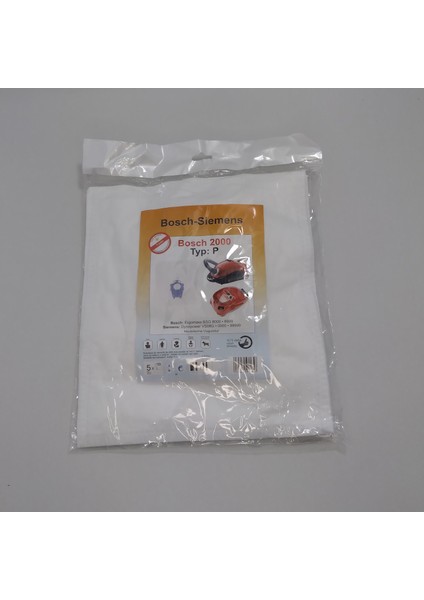 Bosch Ergomax P Mavi Sentetik ( 4 Paket 20 Adet )