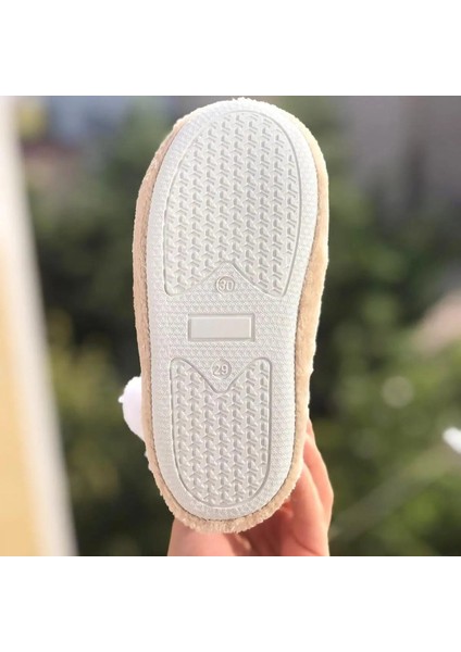 Ponponlu Çocuk Panduf ,kaydırmaz Taban Ev Ayakkabısı , Anaokulu Kreş Ayakkabısı modelleri