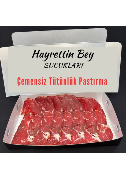 Çemensiz Tütünlük Pastırma 250 gr