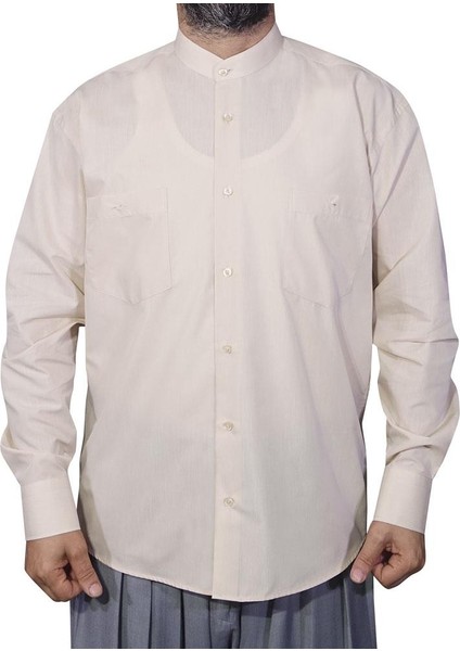 Hakim Yaka Gömlek Krem fiyatları