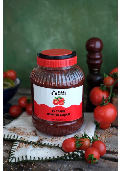 Domates Salçası 2 Kg - Güneşte Kurutulmuş Geleneksel Yöntem Domates Salçası