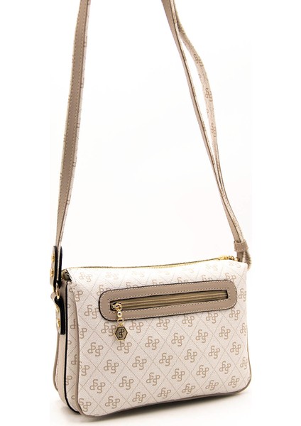 Kadın Çapraz Çanta 784-43184 Silver Polo Çapraz Bayan Çantası M178 Bej-Mat Kum indirimleri