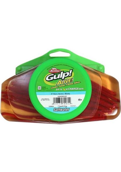 Gulp Alive Sandworm 15CM Bloody