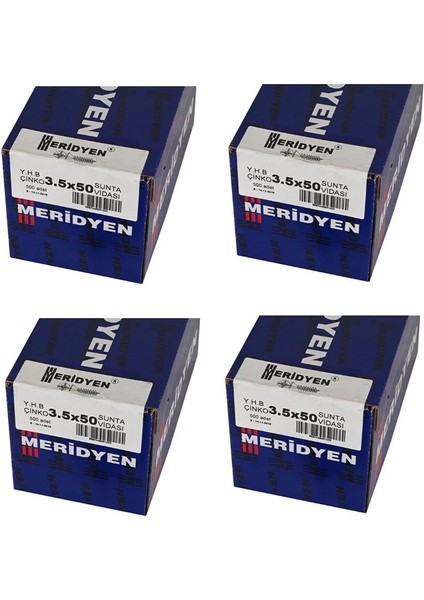 Sunta Vidası 3.5X50 2000 Adet (4 Paket) fiyatları