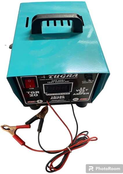 12VOLT 20AMPER Dijital Akü Şarj Cihazı