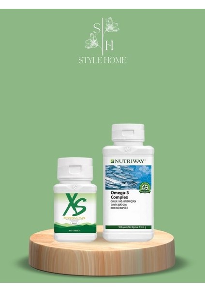 Aktif Yaşam Seti Omega 3 Complex + Xs Rhodiola Plus