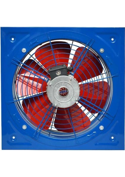60 cm Kare Sanayi Tipi Aspiratör 380 Volt Trifaze