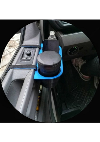 HR PLAST araç içi oto bardaklık ve bardak içecek telefon tutucu organizer Pembe Renk Seçeneği