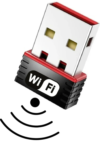 USB Wifi Adaptörü Kablosuz Internet Alıcı Ağ Kartı Masaüstü Bilgisayar Pc 300 Mbps 802.11N