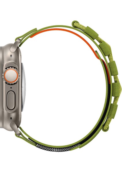 Apple Watch 45 mm 44 mm 42 mm Uyumlu Kordon Kayış Best Geniş Tasarım Hasır Kumaş fırsatları
