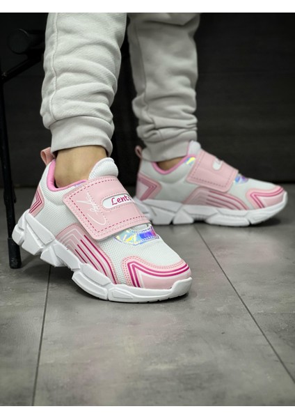 Çocuk Ortopedik Cırtlı Esnek Hafif Nefes Alabilen Unisex File Çocuk Sneaker Spor Ayakkabı fiyatları