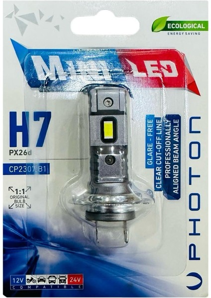 H7 Mini 12-24V LED