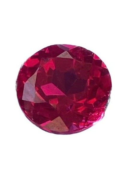 Faset Kesim Kırmızı Safir Taşı 3,2 Karat