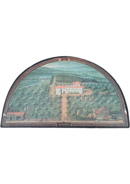 Giusto Utes Villa La Magia Lunette Tablo 59,5X34CM