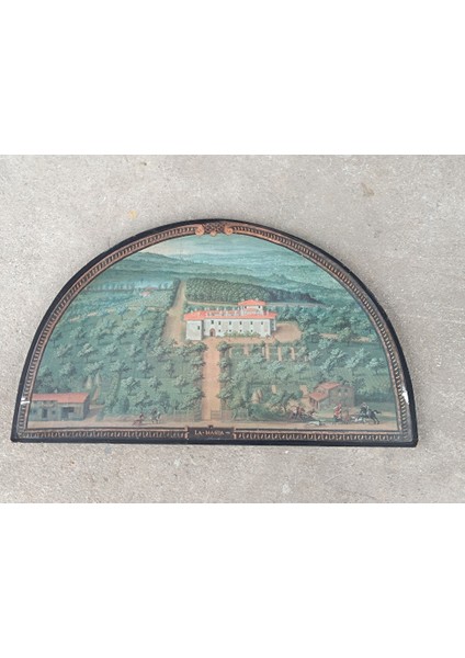 Giusto Utes Villa La Magia Lunette Tablo 59,5X34CM fiyatları
