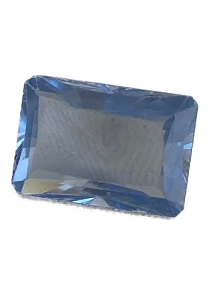 Faset Kesim Mavi Safir Taşı 15,5 Karat
